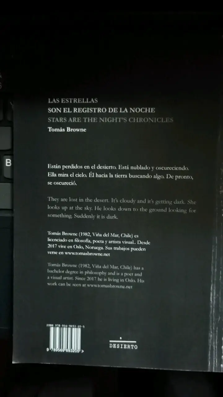 Libro 'Las Estrellas Son El Registro De La Noche' - 2