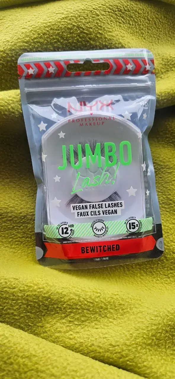 Pestañas Postizas Veganas NYX Jumbo Lash Bewitched - 2