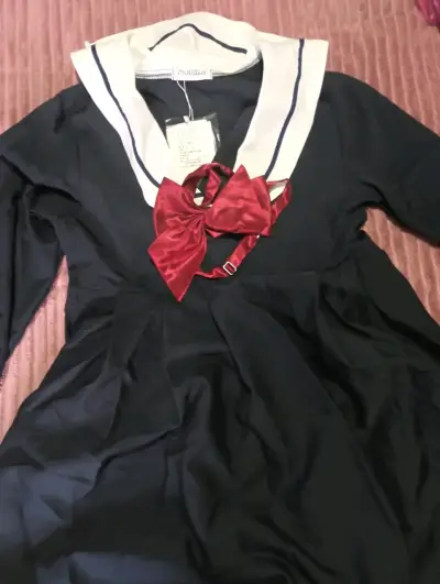 Disfraz estilo marinero con lazo rojo - miniatura 1