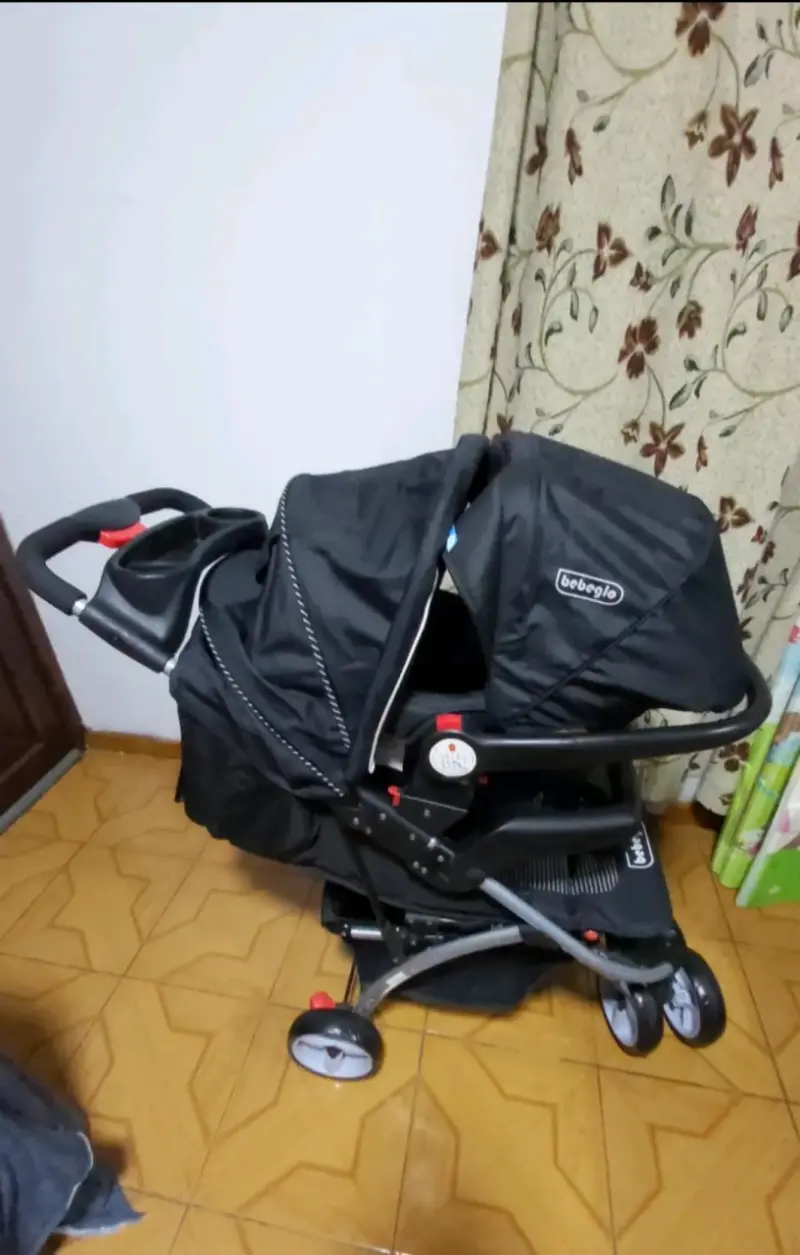 Coche Travel System Bebeglo RS1320 Negro - 3
