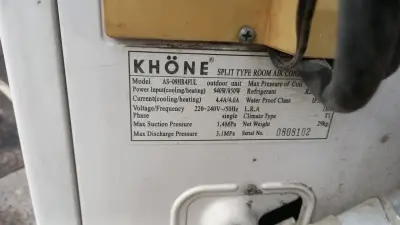 Aire acondicionado split Khöne con unidad exterior - miniatura 2
