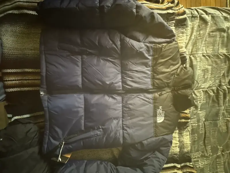 Chaqueta de plumas The North Face azul - 1