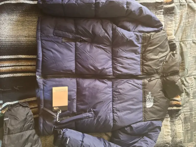 Chaqueta de plumas The North Face azul - 2