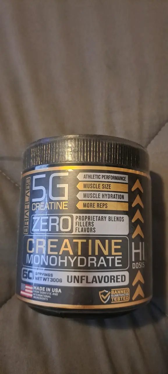 Creatina Monohidratada 5G Unflavored 300g