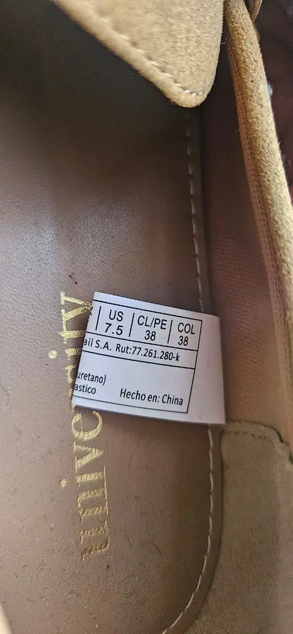 Zapatos de Gamuza Beige para Mujer - 3