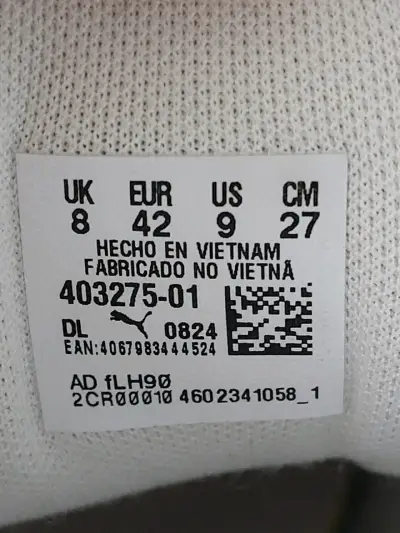 Zapatillas deportivas blancas Puma talla 42 - miniatura 3