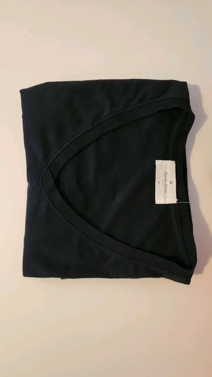 Polera de lactancia cuello en V - 3