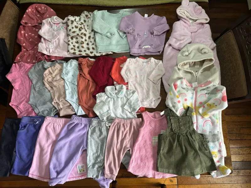 Lote de ropa para bebé niña 3 meses - 1