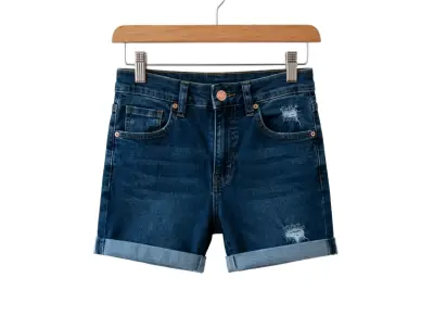Shorts de mezclilla mujer. Talla 38 - miniatura 1