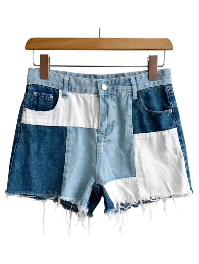 Shorts de mezclilla mujer. Talla 38 - 2