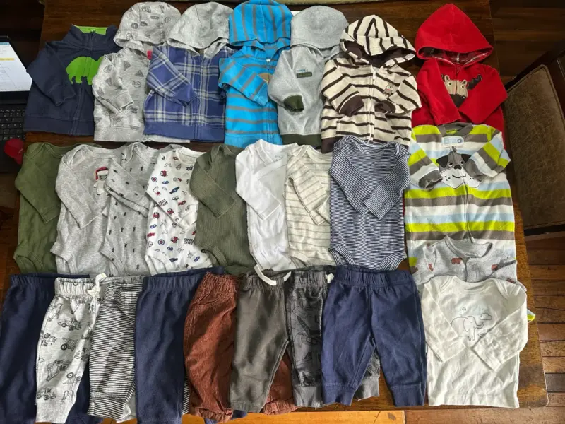 Lote de ropa para bebé niño 3 meses - 1