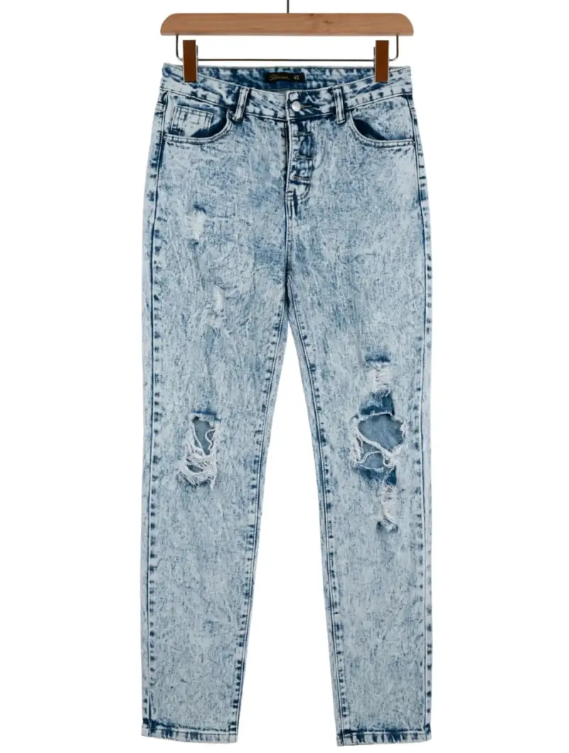 Jeans de mezclilla mujer. Talla 40 - 2