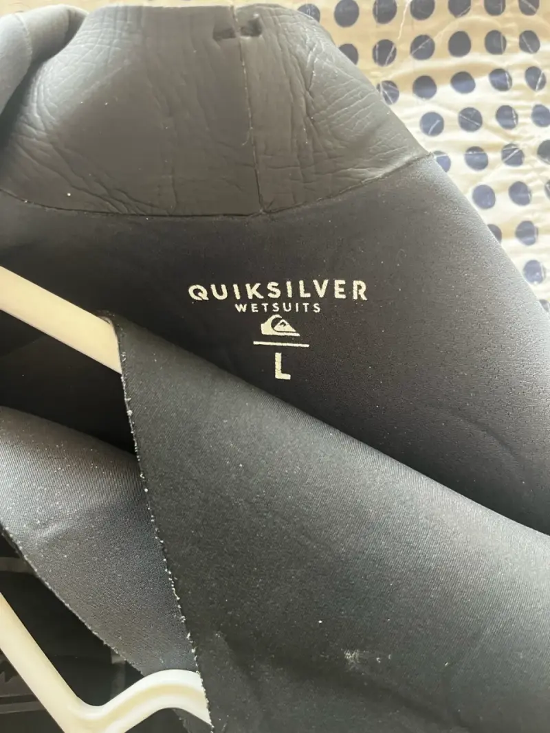 Traje de Neopreno Quiksilver Negro Talla L - 2