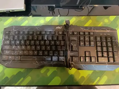Teclado Gamer con Cable USB Retroiluminado - miniatura 1