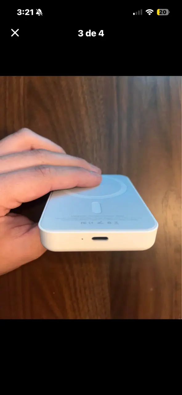 Batería Externa Inalámbrica Magnética 20000mAh - 3