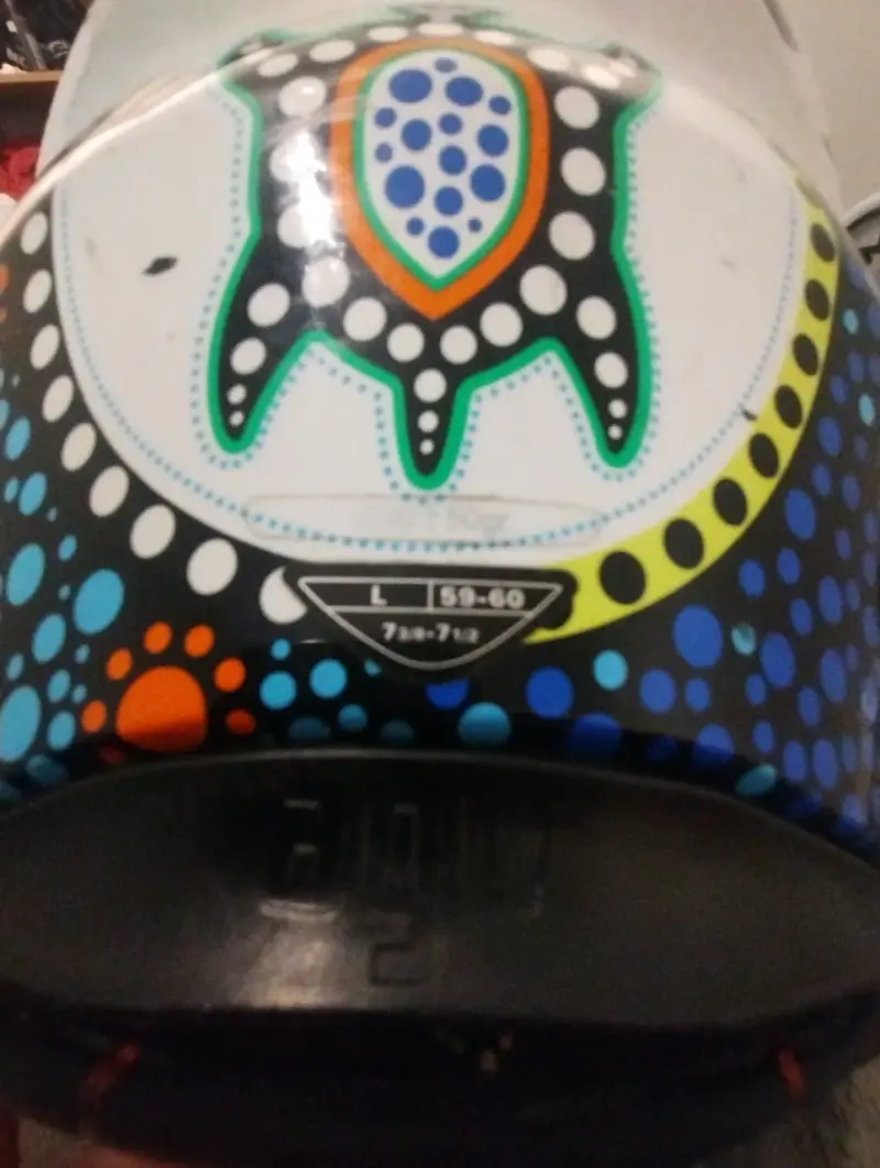Casco de moto AGV k1 con diseño Valentino rossi - 5