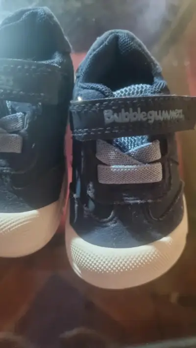 Zapatillas Bubblegummers para bebé azul - miniatura 1