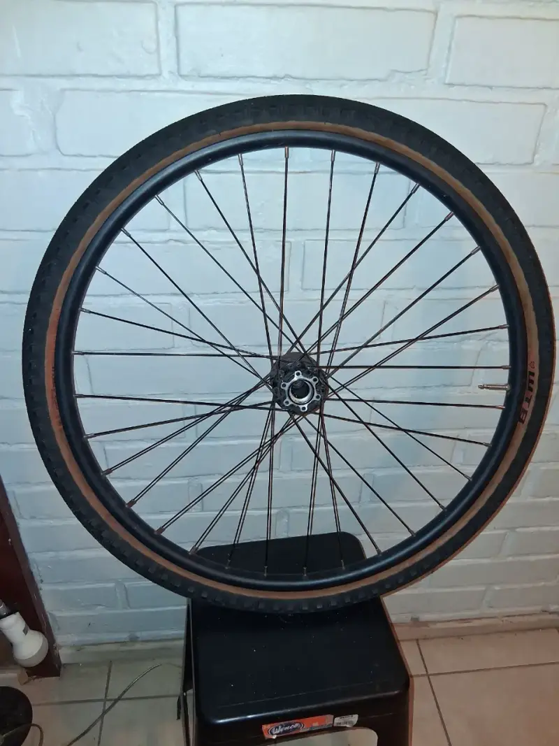 Rueda de bicicleta WTB con neumático de montaña - 2