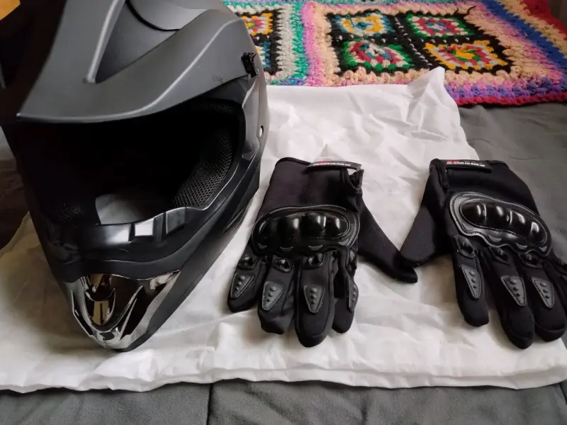 Casco de enduro/motocross con certificación DOT - 5
