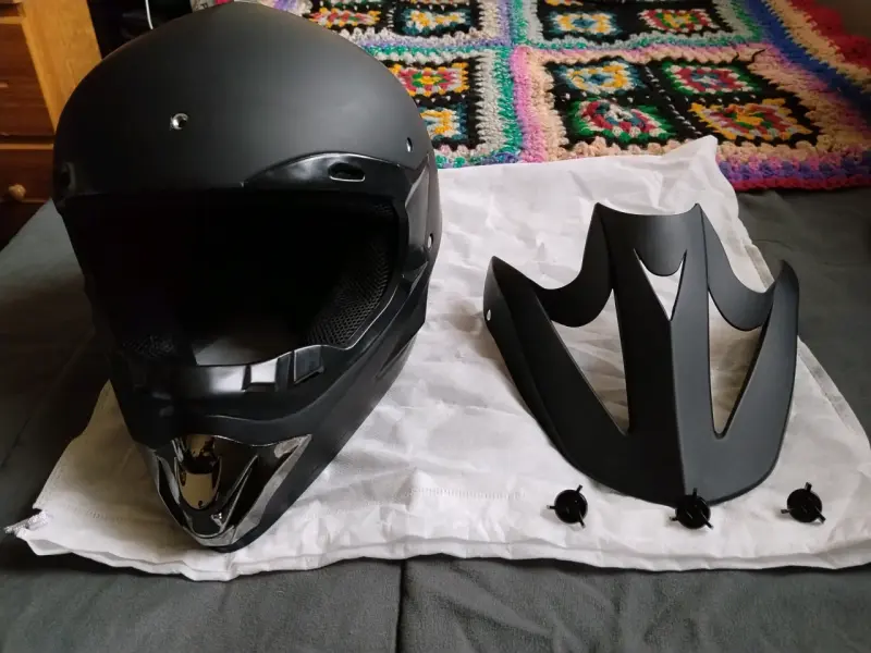 Casco de enduro/motocross con certificación DOT - 6