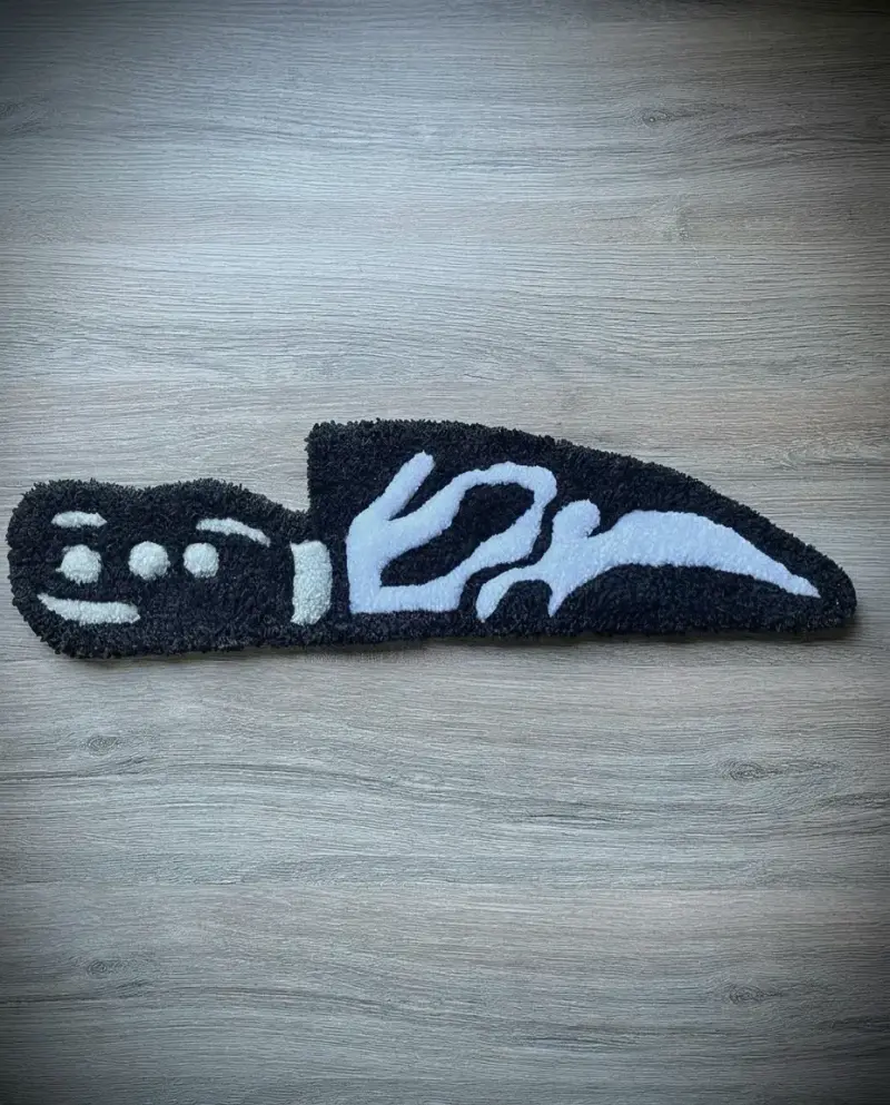 Alfombra Halloween en forma de cuchillo Ghostface - 2