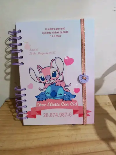 Cuaderno pediátrico personalizado con anillas - miniatura 5