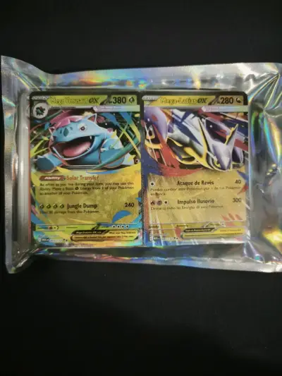 Pack cartas Pokémon 100 con EX o Full Art - miniatura 1
