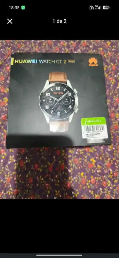 Huawei Watch GT 2 Classic 46mm Marrón - miniatura 1