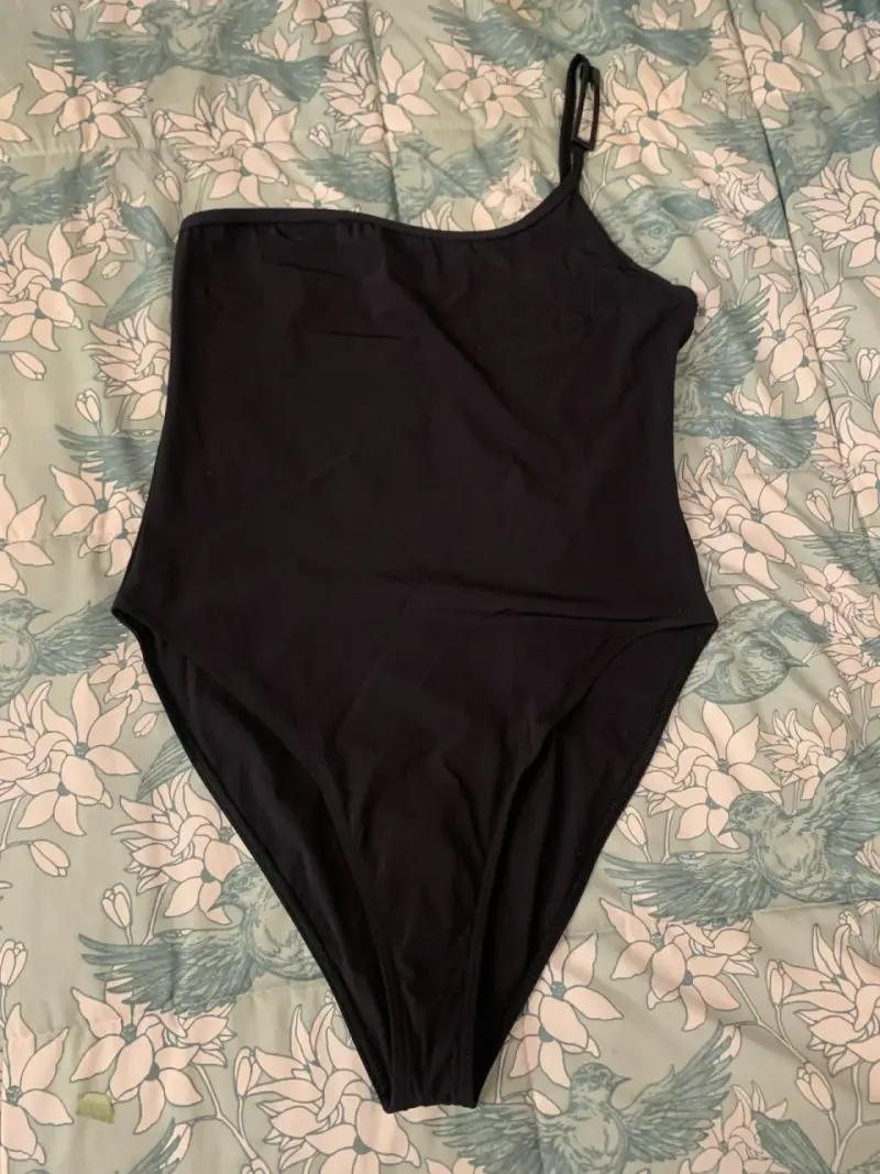 Body negro asimétrico Gucci - 4