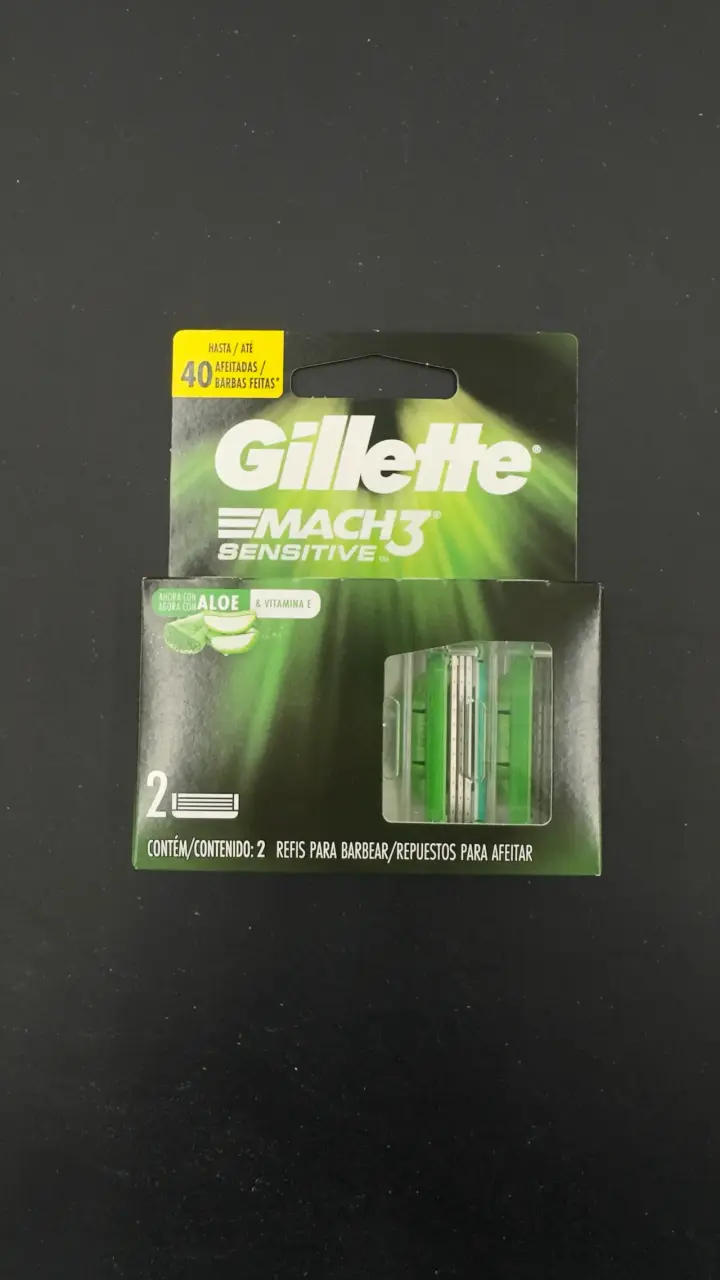 Repuestos Gillette Mach3 Sensitive con Aloe - 1