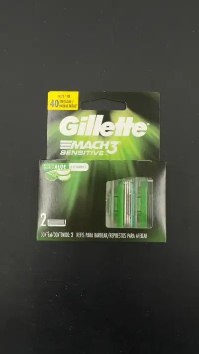 Repuestos Gillette Mach3 Sensitive con Aloe - miniatura 1