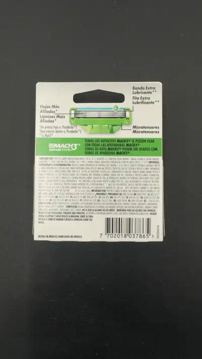 Repuestos Gillette Mach3 Sensitive con Aloe - miniatura 2