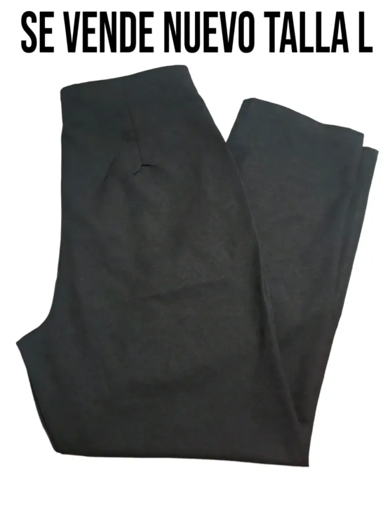 Pantalones negros nuevos talla L