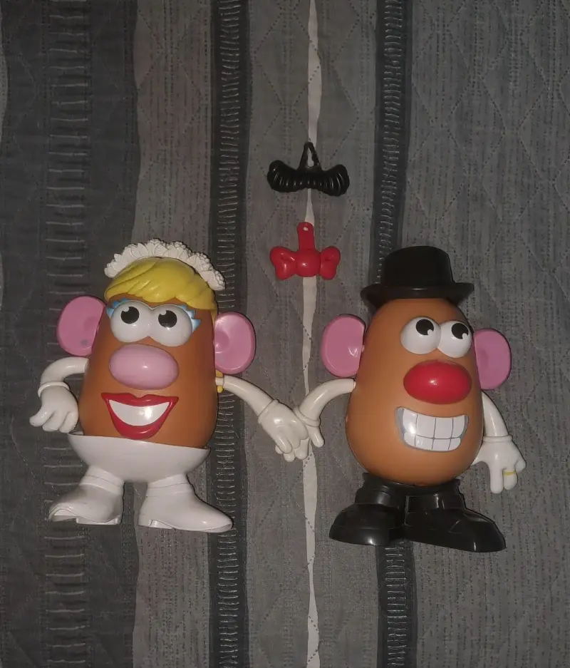 Muñecos Señor y Señora Cara de Papa con Accesorios - 1