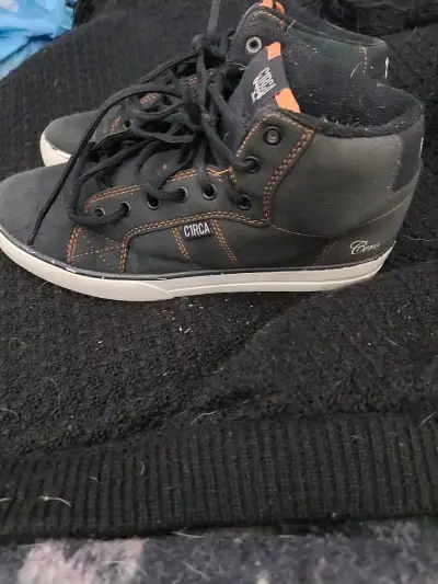 Zapatillas altas negras Circa para hombre - miniatura 2