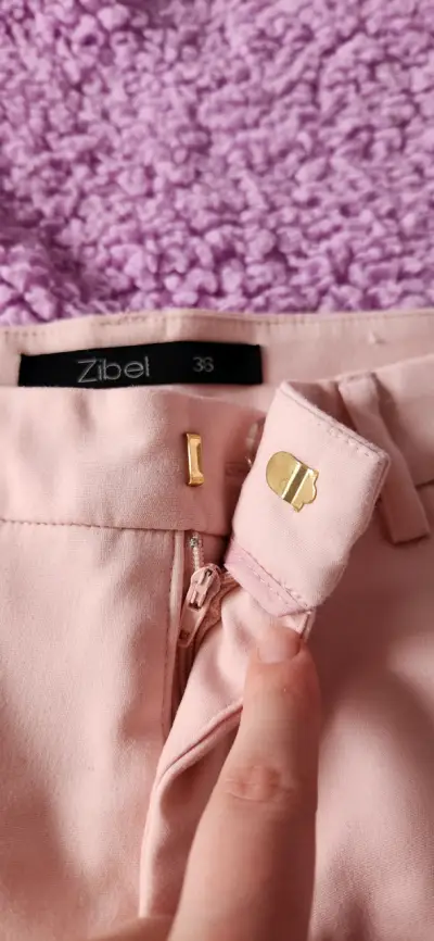 Pantalon rosado Zibel talla 36 - miniatura 3