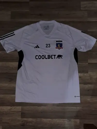 Camiseta de fútbol Colo-Colo Adidas blanca - miniatura 1