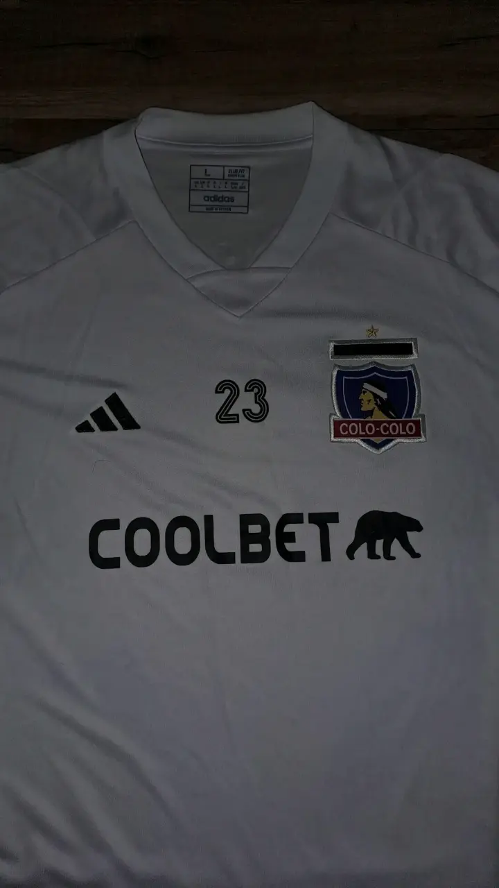 Camiseta de fútbol Colo-Colo Adidas blanca - 2