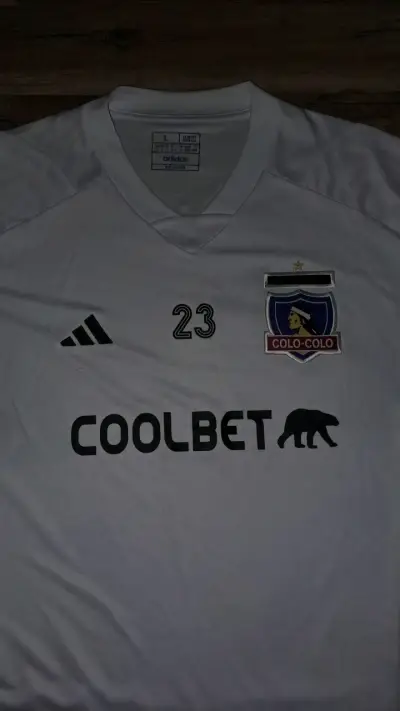 Camiseta de fútbol Colo-Colo Adidas blanca - miniatura 2