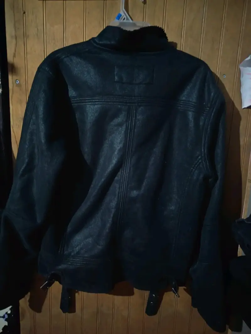 Chaqueta de cuero sintética - 4