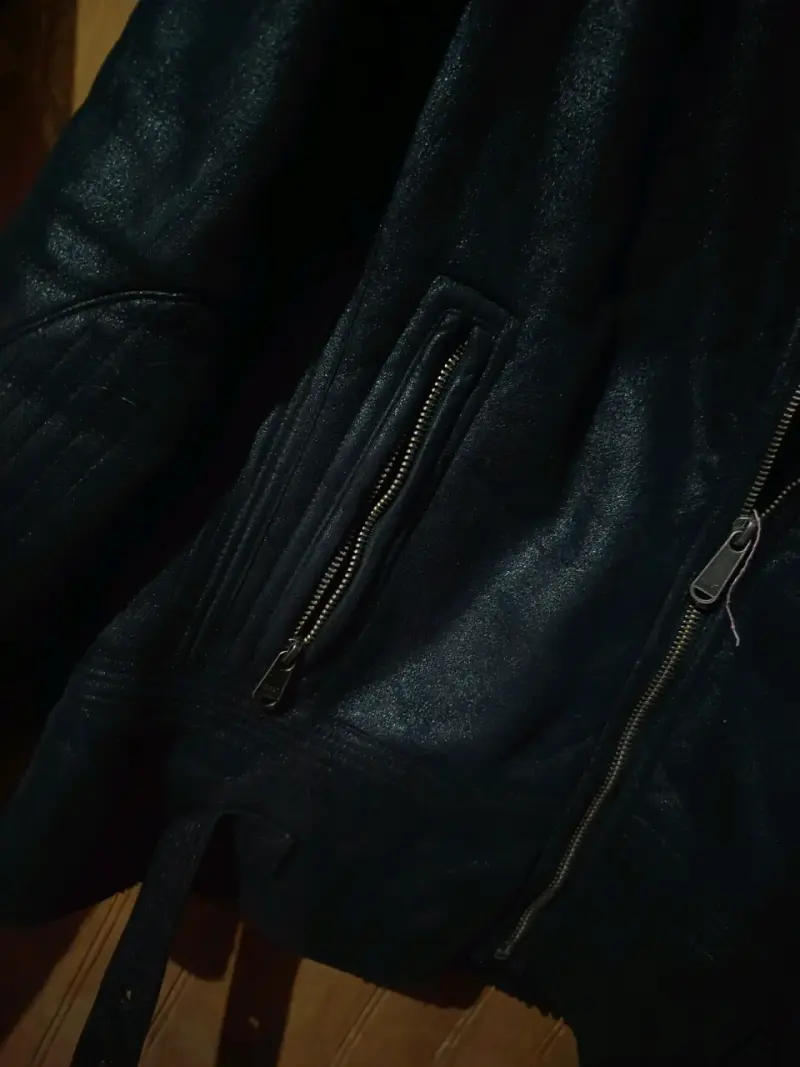 Chaqueta de cuero sintética - 5