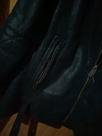 Chaqueta de cuero sintética - miniatura 5