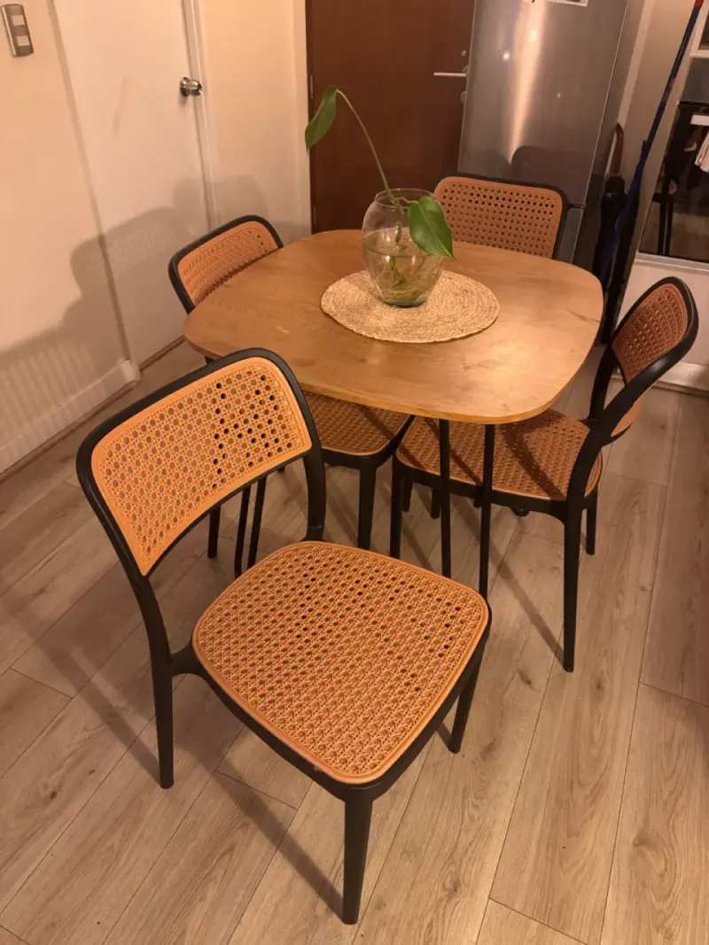 Silla de plástico imitación están Inter/exper - 2