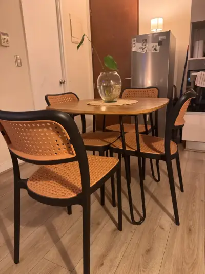 Silla de plástico imitación están Inter/exper - miniatura 3