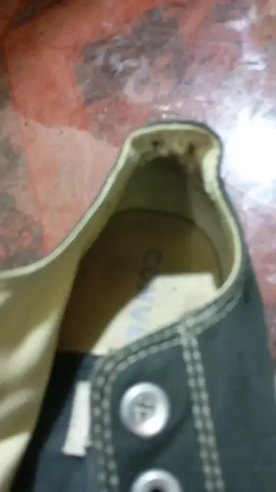 Zapatillas Converse All Star negras sin cordones - miniatura 3