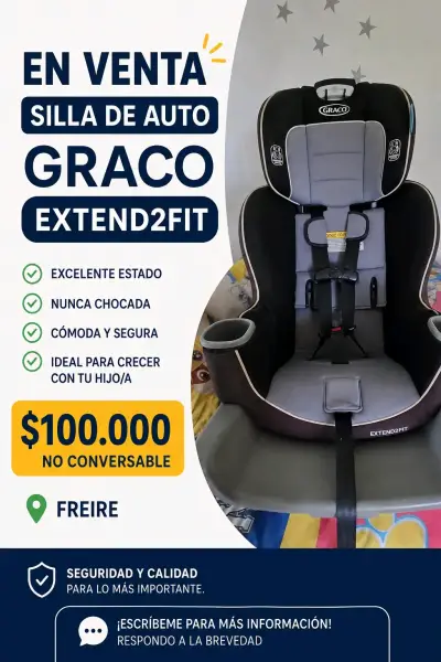 Silla Graco Extend2fit - miniatura 1