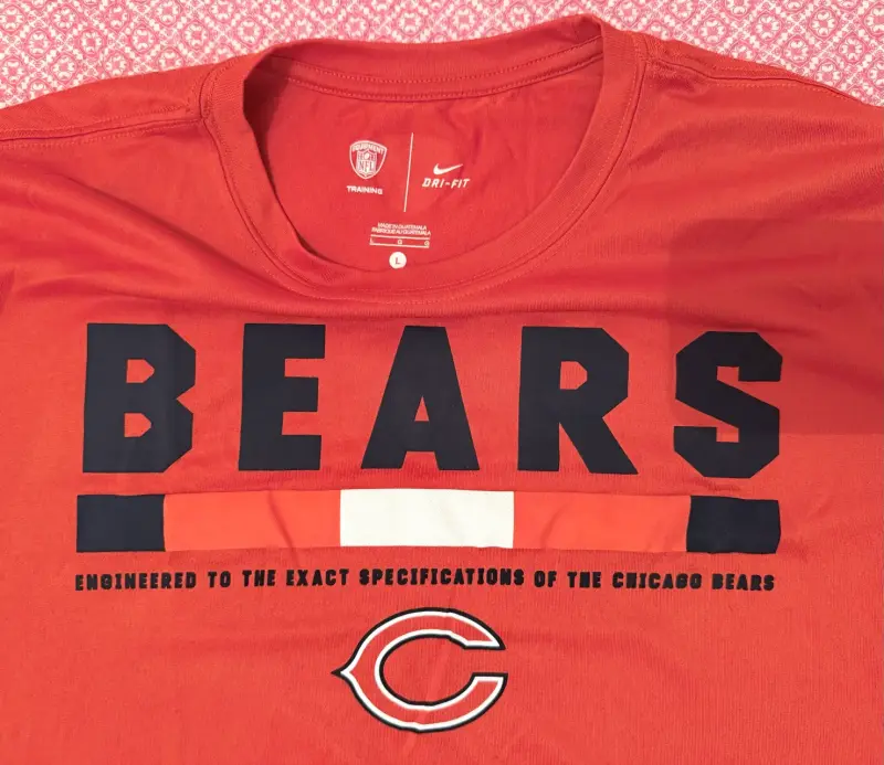 Polera Nike Chicago Bears original - 2