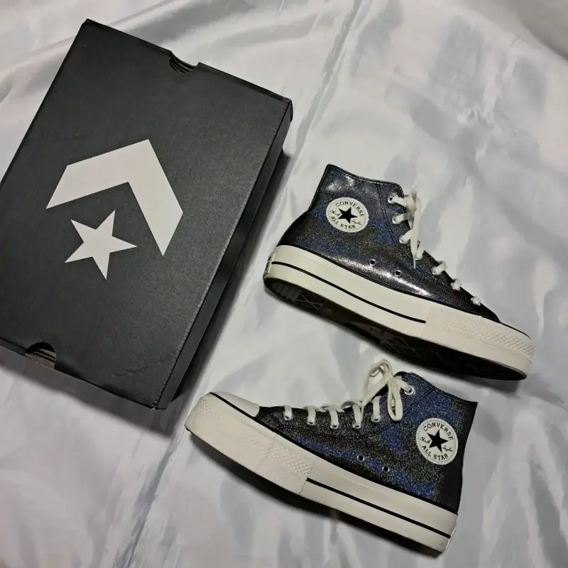 Zapatillas Converse All Star brillantes para mujer - 6
