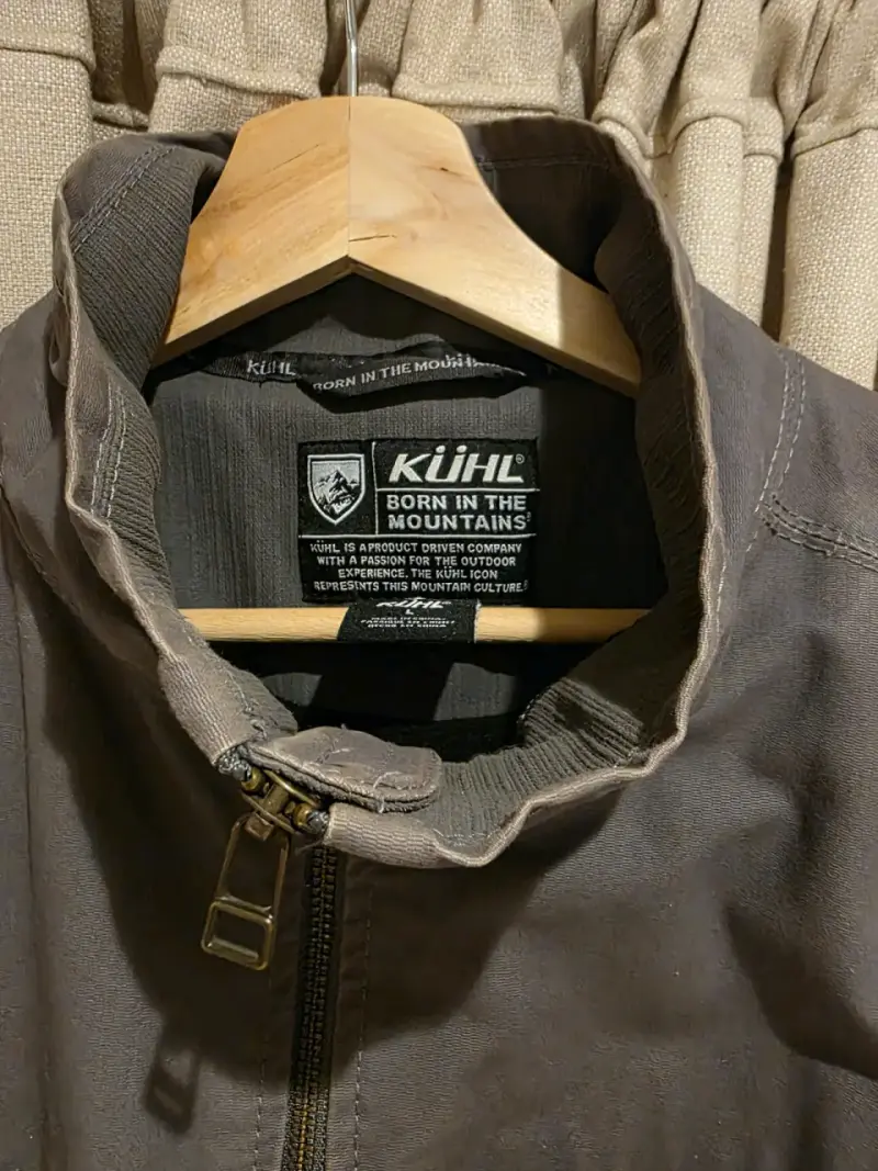 Chaqueta gris para hombre KÜHL resistente - 3