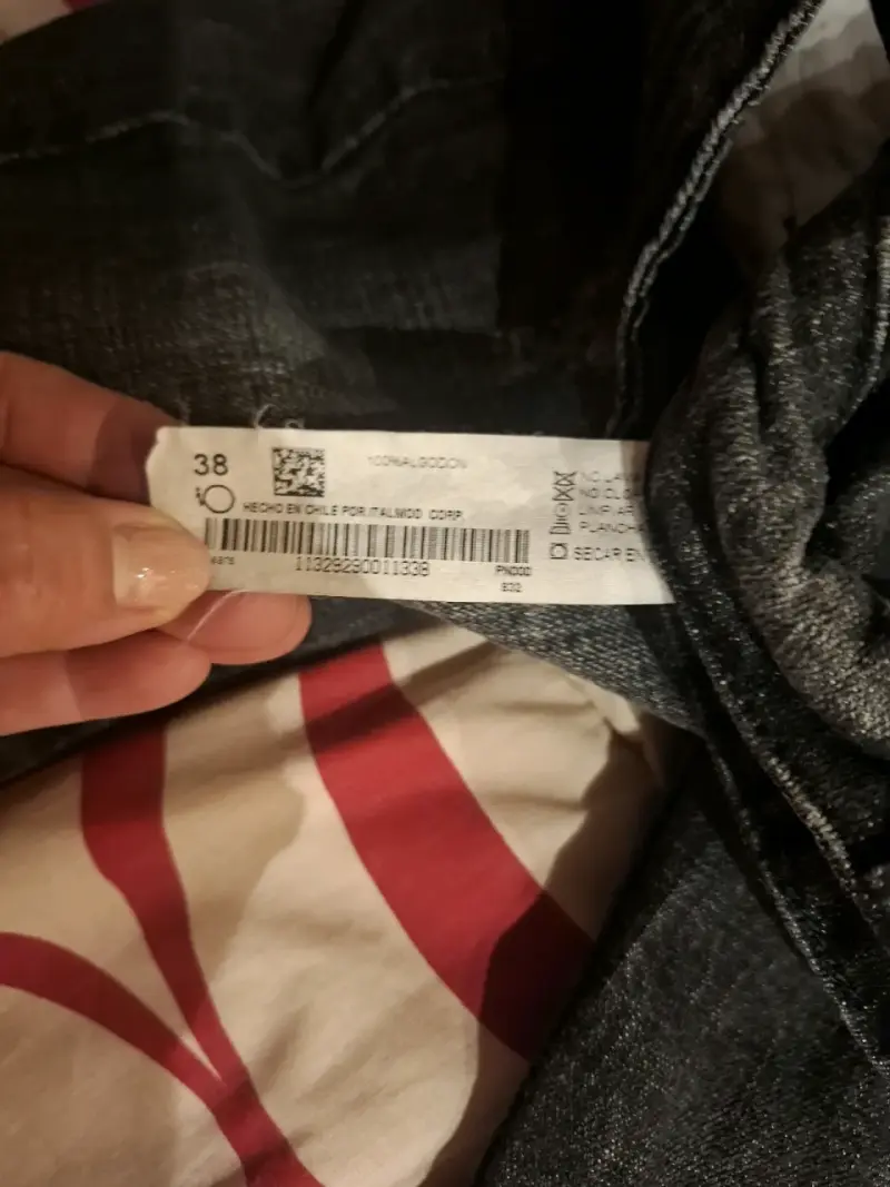 Jeans negros para mujer talla 38, marca IO - 4
